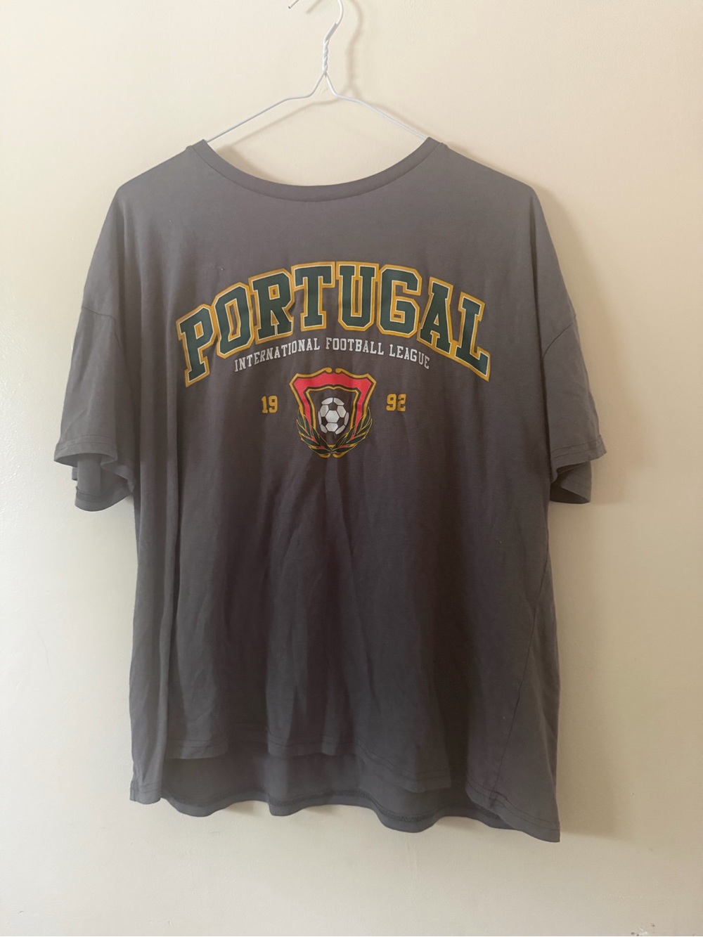 Portugal Graphic Short Sleeve Tee - Gray